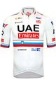 PISSEI Cycling short sleeve jersey - UAE TEAM EMIRATES SLOVENIAN 2024 - white/red