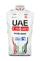 PISSEI Cycling gilet - UAE TEAM EMIRATES 2024 - white