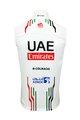 PISSEI Cycling gilet - UAE TEAM EMIRATES 2024 - white