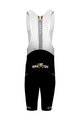 PISSEI Cycling bib shorts - UAE TEAM EMIRATES 2024 - black