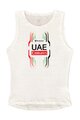 PISSEI Cycling sleeve less t-shirt - UAE TEAM EMIRATES 2024 - white