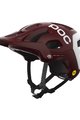 POC Cycling helmet - TECTAL RACE MIPS - bordeaux/white