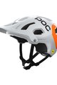 POC Cycling helmet - TECTAL RACE MIPS NFC - white/orange