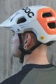 POC Cycling helmet - TECTAL RACE MIPS NFC - white/orange