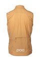 POC Cycling gilet - PRO THERMAL - brown