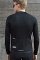 POC Cycling winter long sleeve jersey - THERMAL LITE  - black
