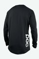 POC Cycling summer long sleeve jersey - ESSENTIAL DH - black