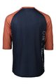 POC Cycling short sleeve jersey - MTB PURE 3/4 - blue/orange