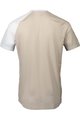 POC Cycling short sleeve jersey - MTB PURE - beige/white