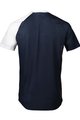 POC Cycling short sleeve jersey - MTB PURE - white/blue