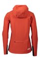 POC Cycling hoodie - MANTLE THERMAL LADY - red