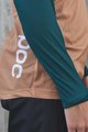 POC Cycling summer long sleeve jersey - MTB PURE LADY - green/brown