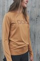 POC Cycling summer long sleeve jersey - REFORM ENDURO LADY - brown