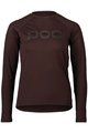 POC Cycling summer long sleeve jersey - REFORM ENDURO LADY - brown