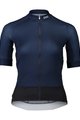 POC Cycling short sleeve jersey - ESSENTIAL ROAD LADY - black/blue