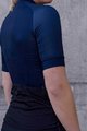 POC Cycling short sleeve jersey - ESSENTIAL ROAD LADY - black/blue