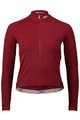 POC Cycling winter long sleeve jersey - AMBIENT THERMAL LADY - bordeaux