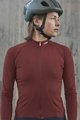 POC Cycling winter long sleeve jersey - AMBIENT THERMAL LADY - bordeaux