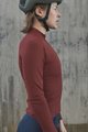 POC Cycling winter long sleeve jersey - AMBIENT THERMAL LADY - bordeaux