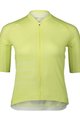 POC Cycling short sleeve jersey - PRISTINE PRINT LADY - yellow