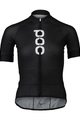 POC Cycling short sleeve jersey - ESSENTIAL ROAD LADY - black