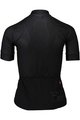 POC Cycling short sleeve jersey - ESSENTIAL ROAD LADY - black