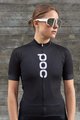 POC Cycling short sleeve jersey - ESSENTIAL ROAD LADY - black