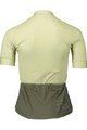 POC Cycling short sleeve jersey - ESSENTIAL ROAD LADY - green/light green