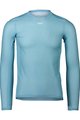 POC Cycling long sleeve t-shirt - ESSENTIAL LAYER - light blue