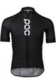 POC Cycling short sleeve jersey - ESSENTIAL ROAD LOGO - black