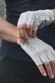 POC Cycling fingerless gloves - AGILE - white/grey