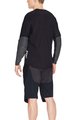 POC Cycling summer long sleeve jersey - RESISTANCE DH - black/grey
