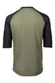 POC Cycling short sleeve jersey - MTB PURE 3/4 - black/green