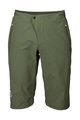 POC Cycling shorts without bib - ESSENTIAL ENDURO - green