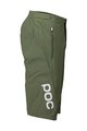 POC Cycling shorts without bib - ESSENTIAL ENDURO - green