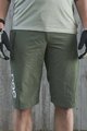 POC Cycling shorts without bib - ESSENTIAL ENDURO - green