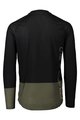 POC Cycling summer long sleeve jersey - MTB PURE - green/black