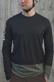 POC Cycling summer long sleeve jersey - MTB PURE - green/black