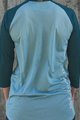 POC Cycling short sleeve jersey - MTB PURE 3/4 LADY - blue/light blue