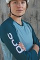 POC Cycling short sleeve jersey - MTB PURE 3/4 LADY - blue/light blue