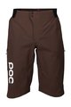 POC Cycling shorts without bib - GUARDIAN AIR - brown