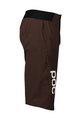 POC Cycling shorts without bib - GUARDIAN AIR - brown