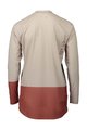 POC Cycling summer long sleeve jersey - MTB PURE LADY - beige