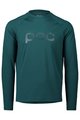 POC Cycling summer long sleeve jersey - REFORM ENDURO - blue