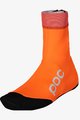 POC Cycling shoe covers - THERMAL - orange/black