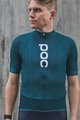 POC Cycling short sleeve jersey - ESSENTIAL ROAD LOGO - blue