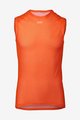 POC Cycling sleeve less t-shirt - ESSENTIAL LAYER - orange