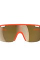 POC Cycling sunglasses - DO HALF BLADE - orange