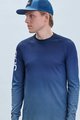 POC Cycling summer long sleeve jersey - MTB LITE - blue