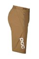 POC Cycling shorts without bib - ESSENTIAL ENDURO - brown